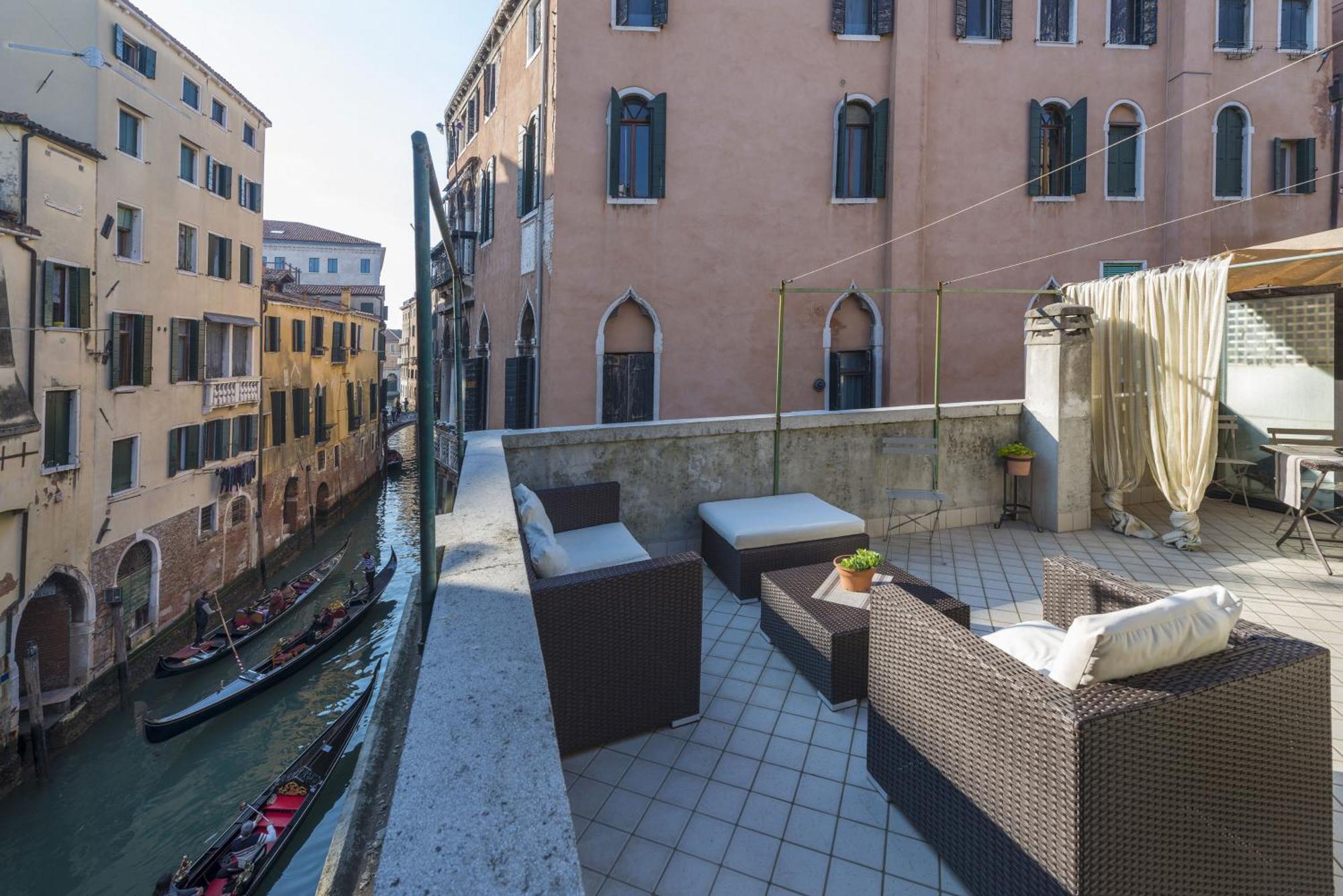Tre Sestieri Terrace - Canal View 2024 Venice Ngoại thất bức ảnh
